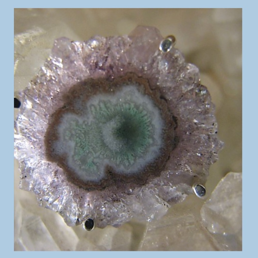Amethyst Stalactite Slice Ring - image 5